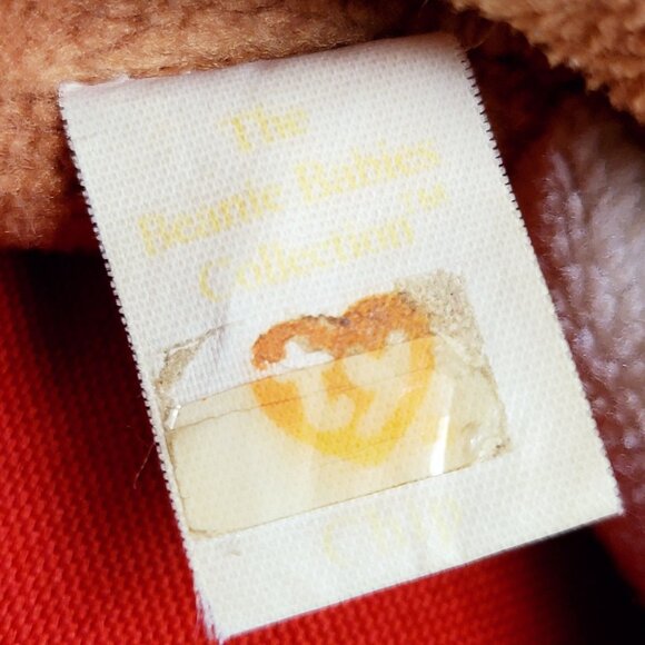 TY Beanie Babies Chip The Calico Cat 1996 Stuffed Animal - Picture 9 of 13